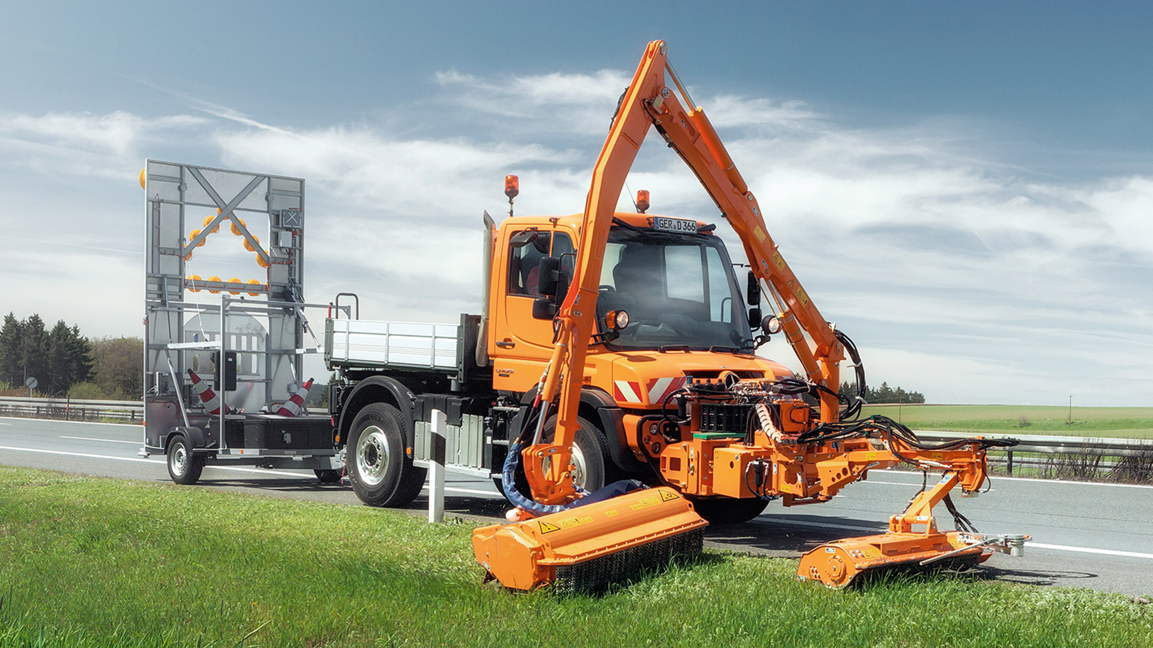 Unimog 535 i aksjon