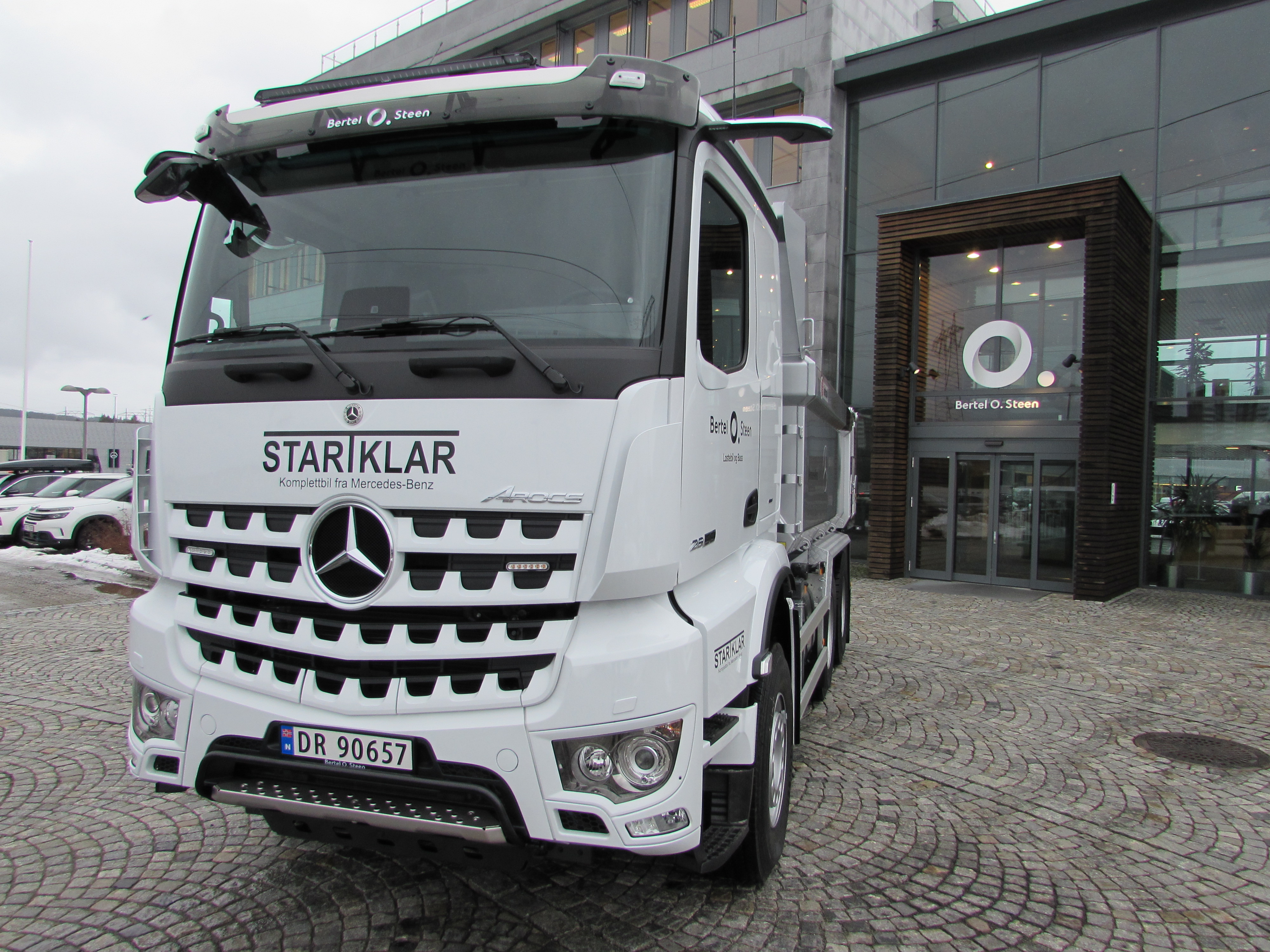 Startklar Mercedes-Benz Arocs tippbil