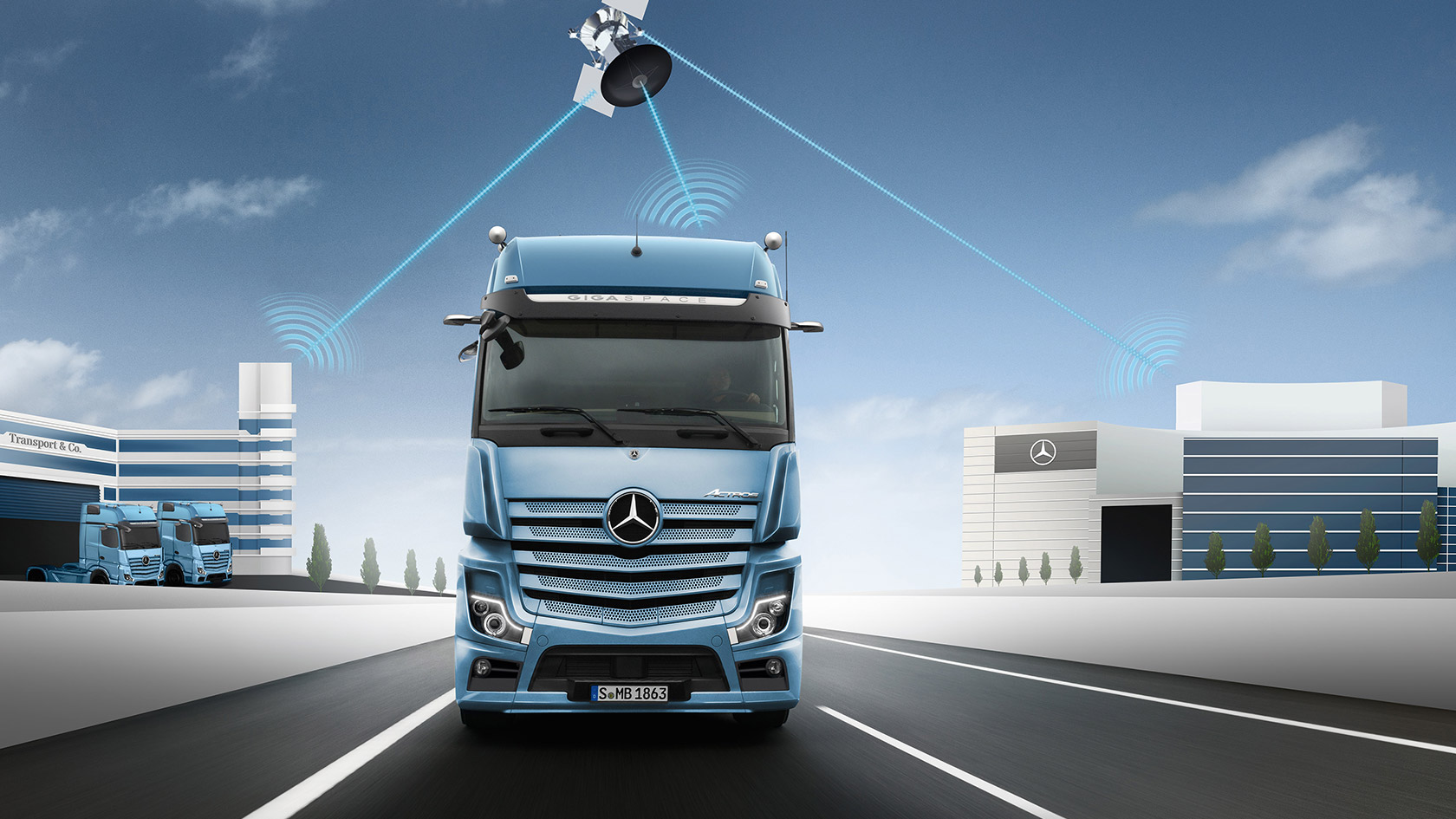 Mercedes-Benz Uptime illustrert