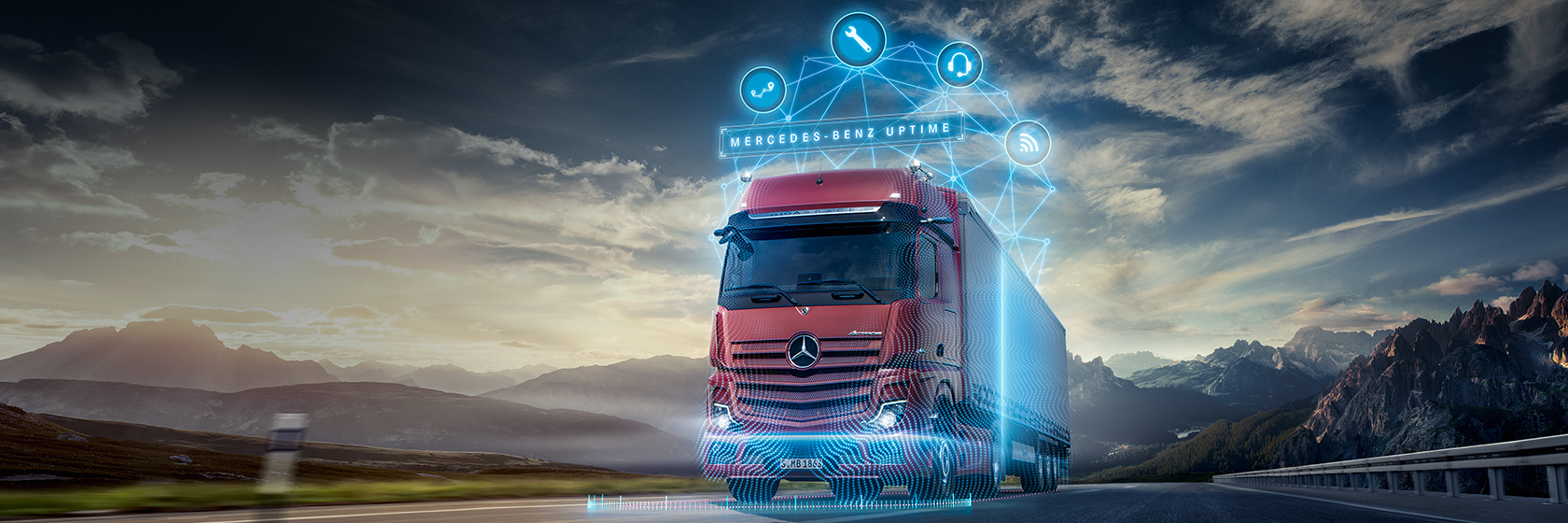 Mercedes-Benz på veien