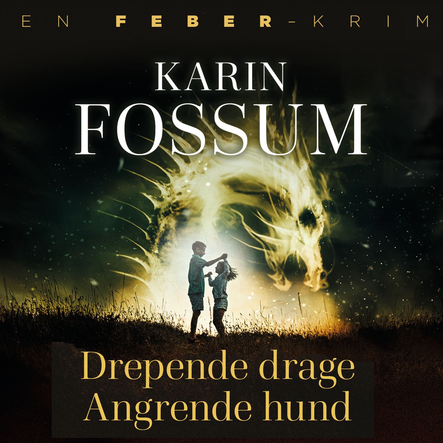 Drepende drage, angrende hund