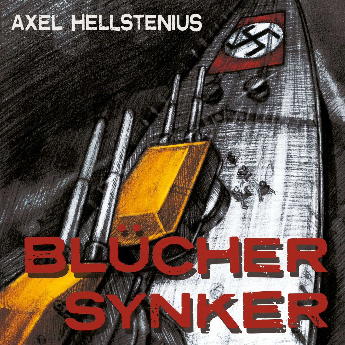 Blücher synker