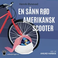 En sånn rød amerikansk scooter