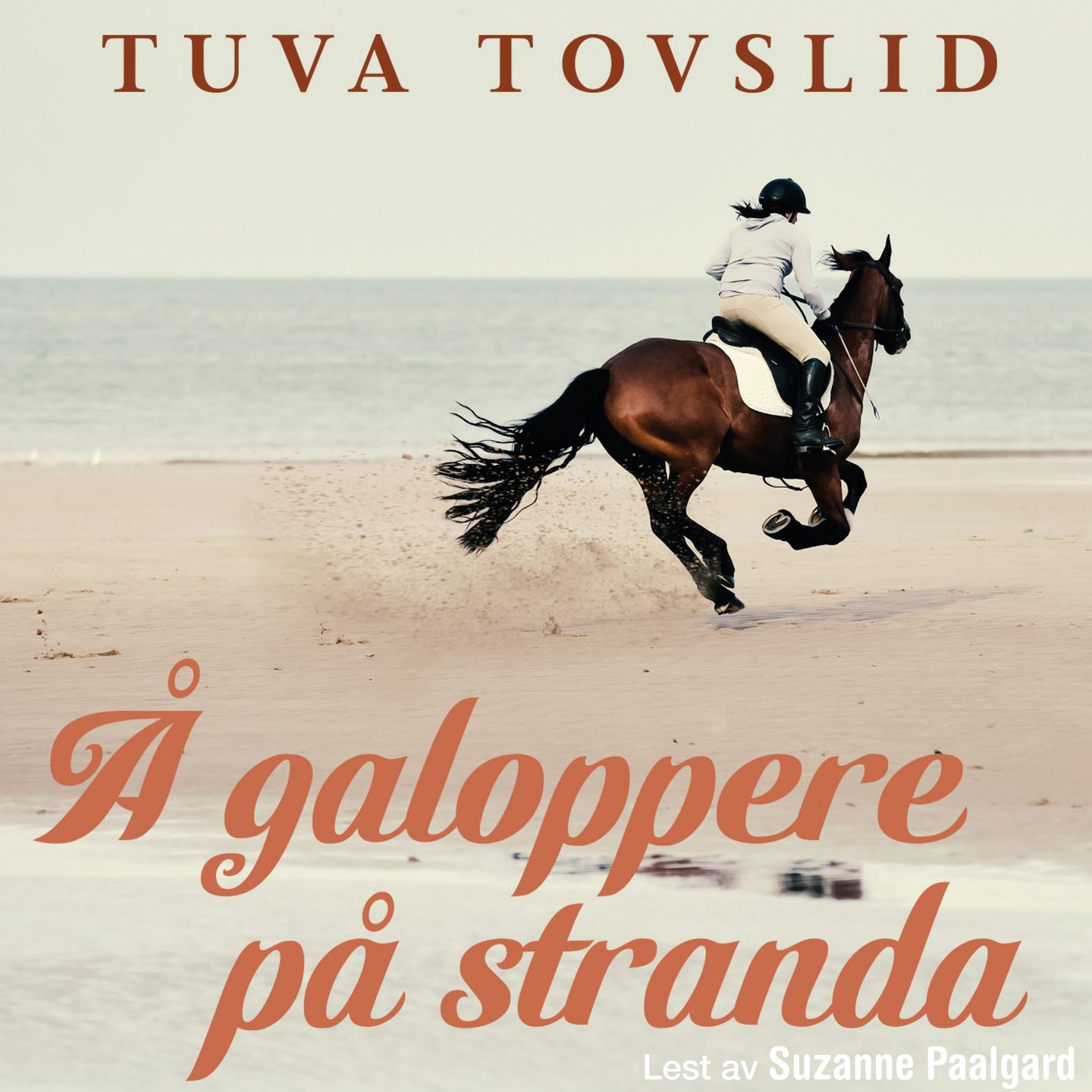 Å galoppere på stranda