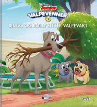 Bingo og Rolly sitter valpevakt