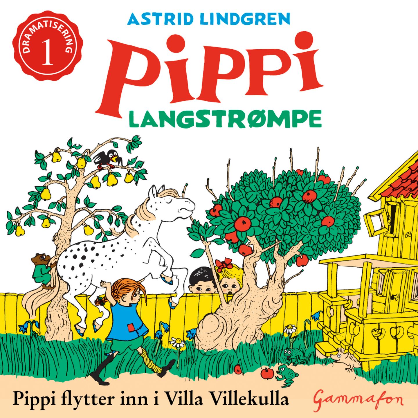 Pippi flytter inn i Villa Villekulla