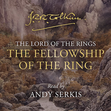 Engelske lydboken The Fellowship of the Ring av J. R. R. Tolkien