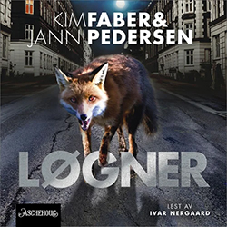 Lydboken Løgner av Faber og Pedersen