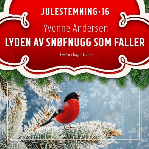 Lyden av snøfnugg som faller