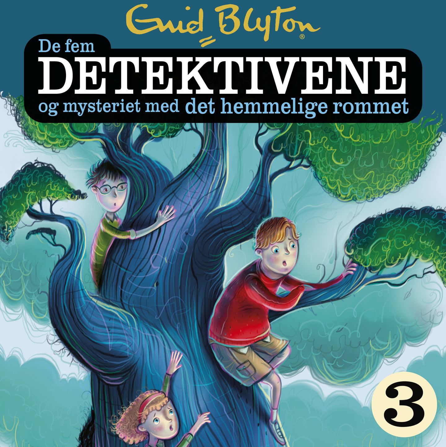 De fem detektivene og mysteriet med det hemmelige rommet - Enid Blyton ...