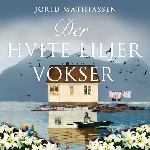Der hvite liljer vokser