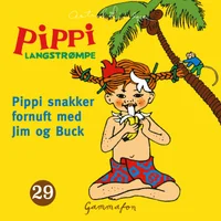 Pippi snakker fornuft med Jim og Buck
