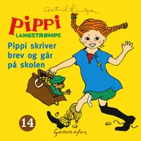 Pippi skriver brev og går på skolen