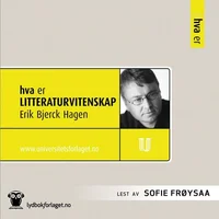 Hva er litteraturvitenskap