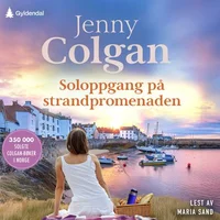 Soloppgang på strandpromenaden