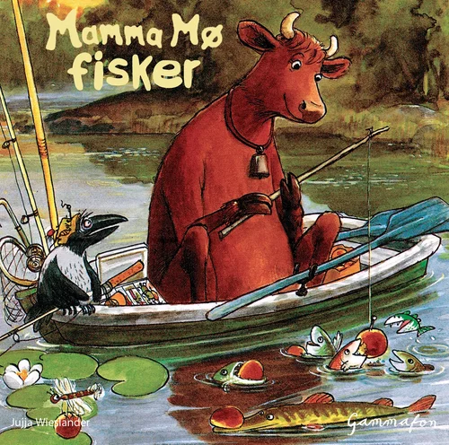 Mamma Mø fisker
