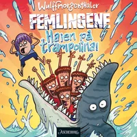 Haien på trampolina!