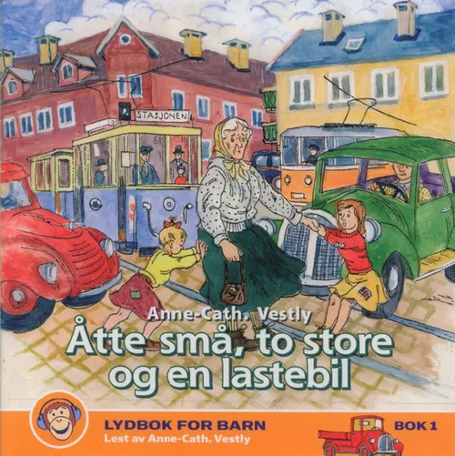 Åtte små, to store og en lastebil