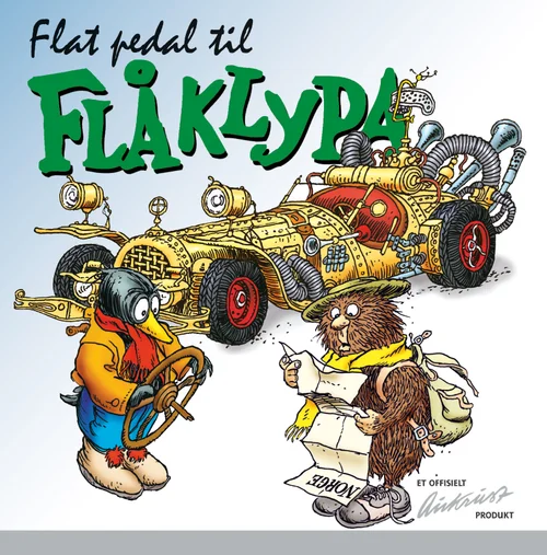 Flat pedal til Flåklypa