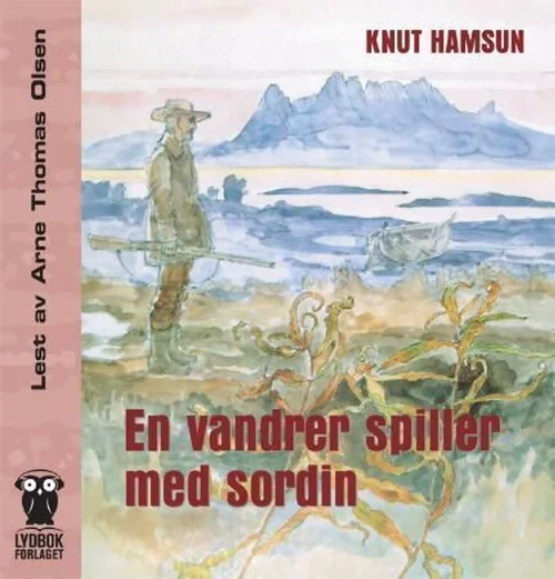 En vandrer spiller med sordin