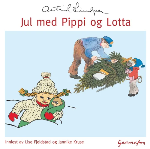 Jul med Pippi og Lotta