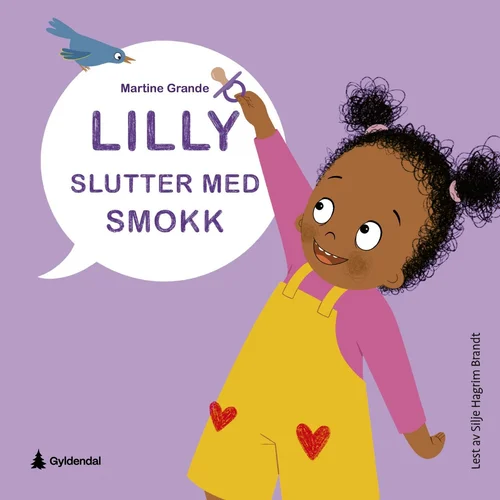 Lilly slutter med smokk
