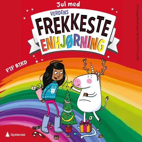 Jul med verdens frekkeste enhjørning