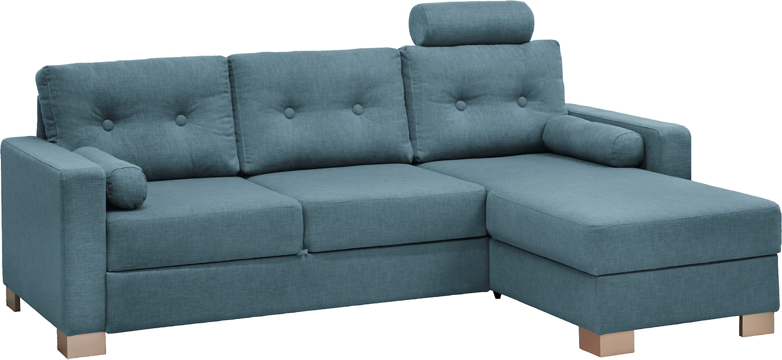 Trento 3s m/sjeselong stoff Zenith pocket latex m/knapper