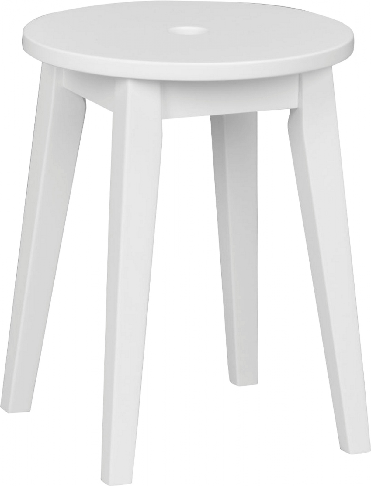 Methro krakk hvitlakkert