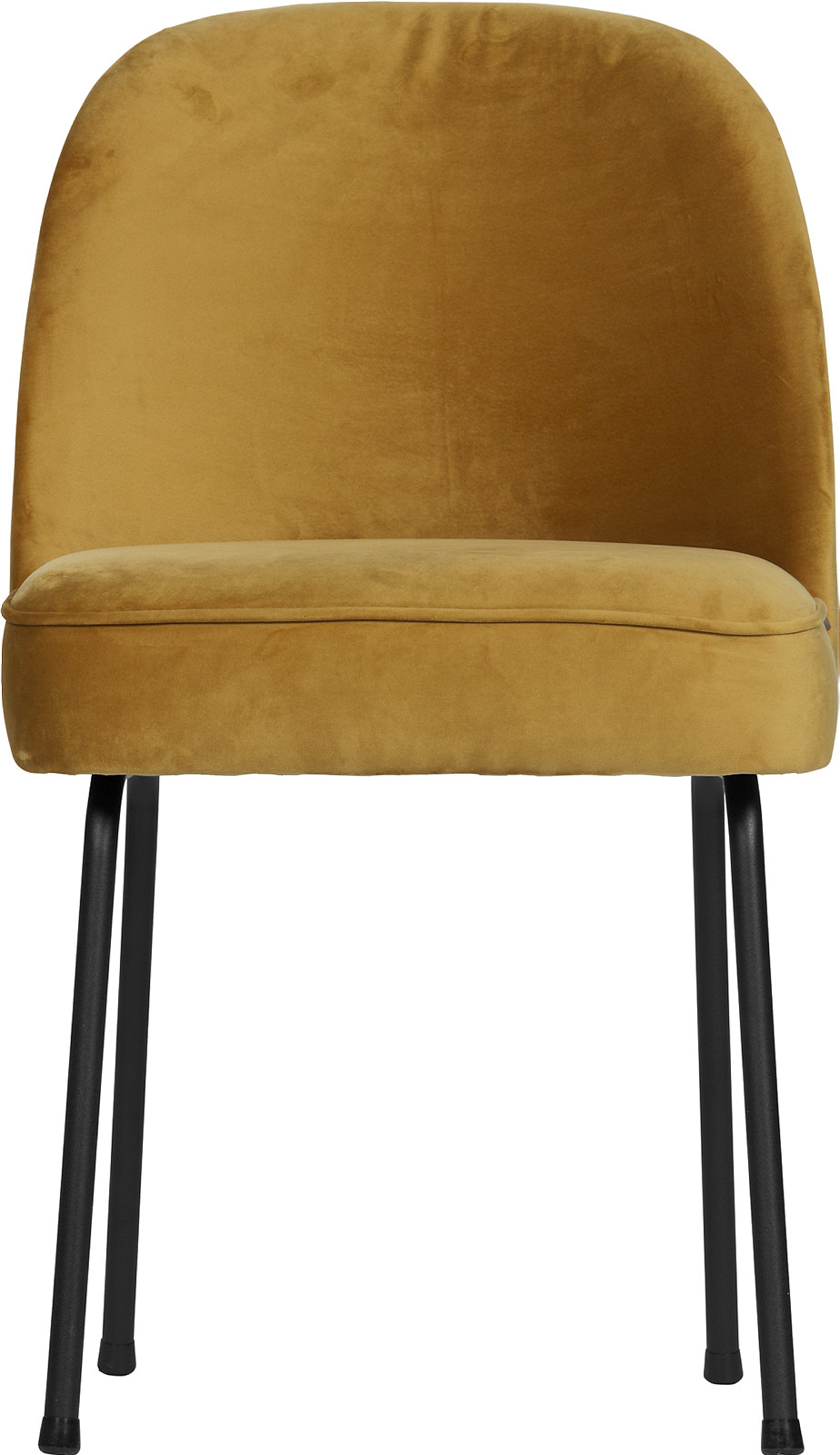 Vogue spisestol fløyel mustard
