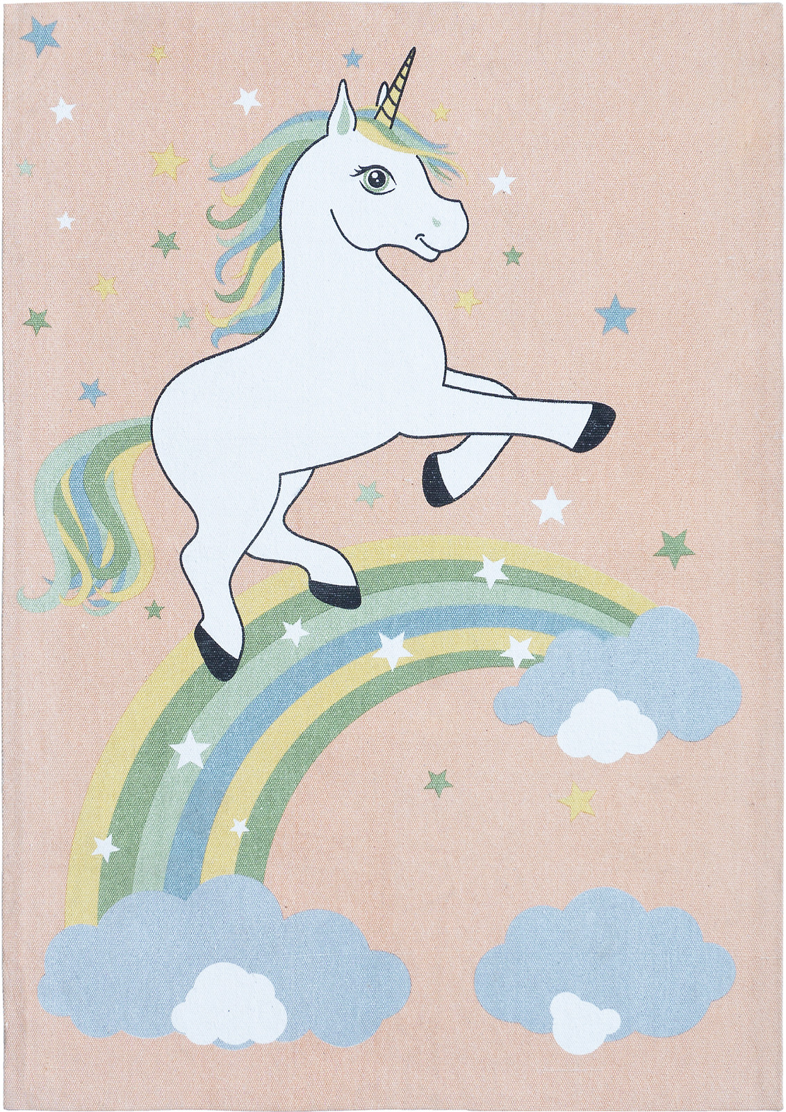 Enhjørning rosa 120x170