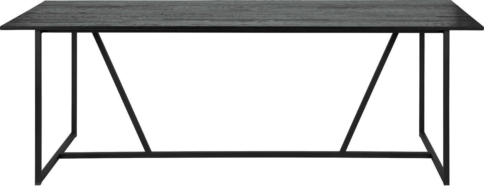 Silas spisebord sort eik