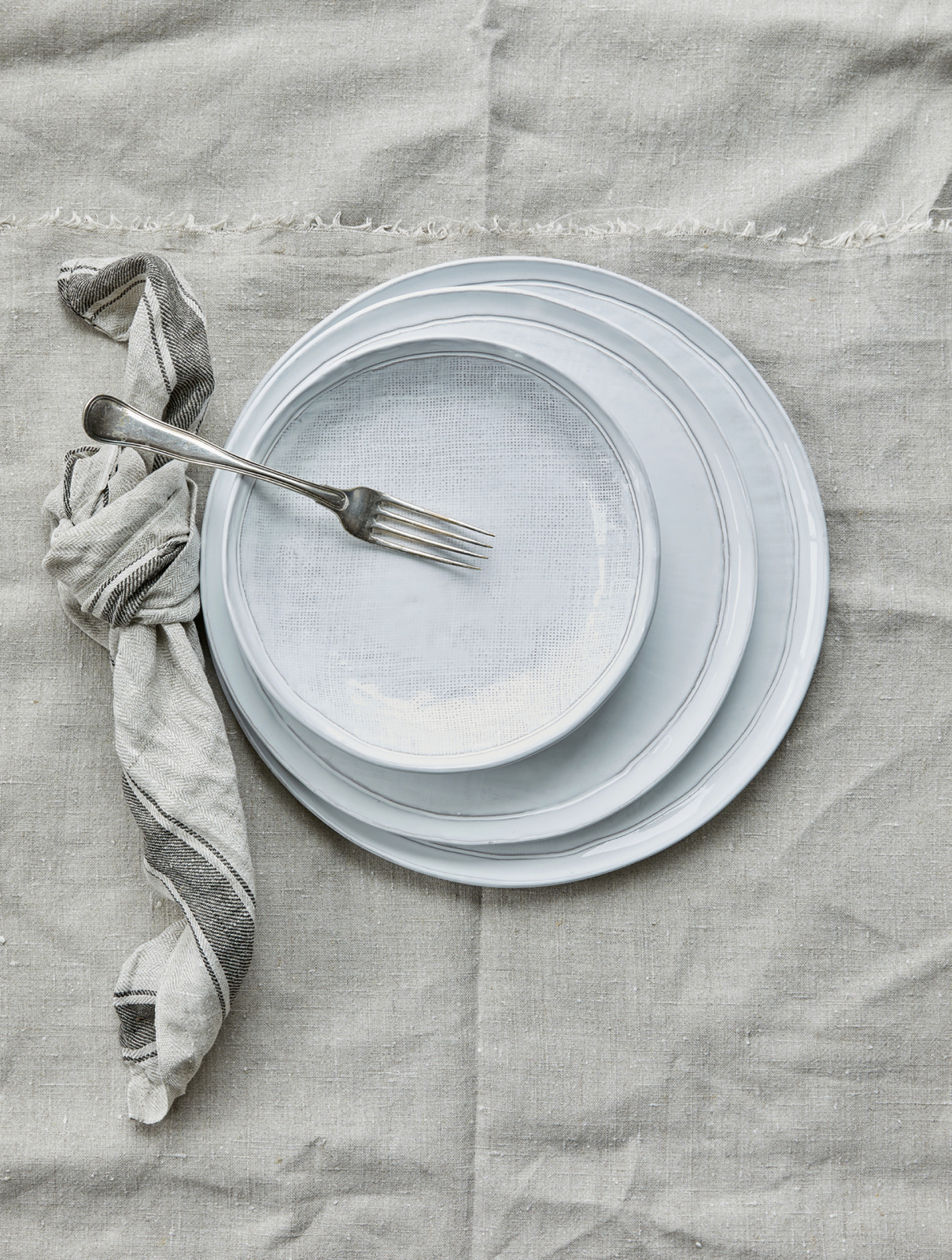 Nella Vita middagstallerken 28 cm, hvit