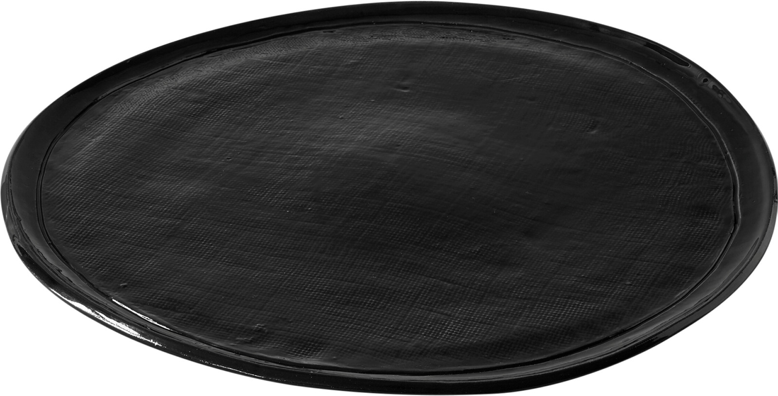 Nella Vita fat/pizzatallerken 32 cm, sort