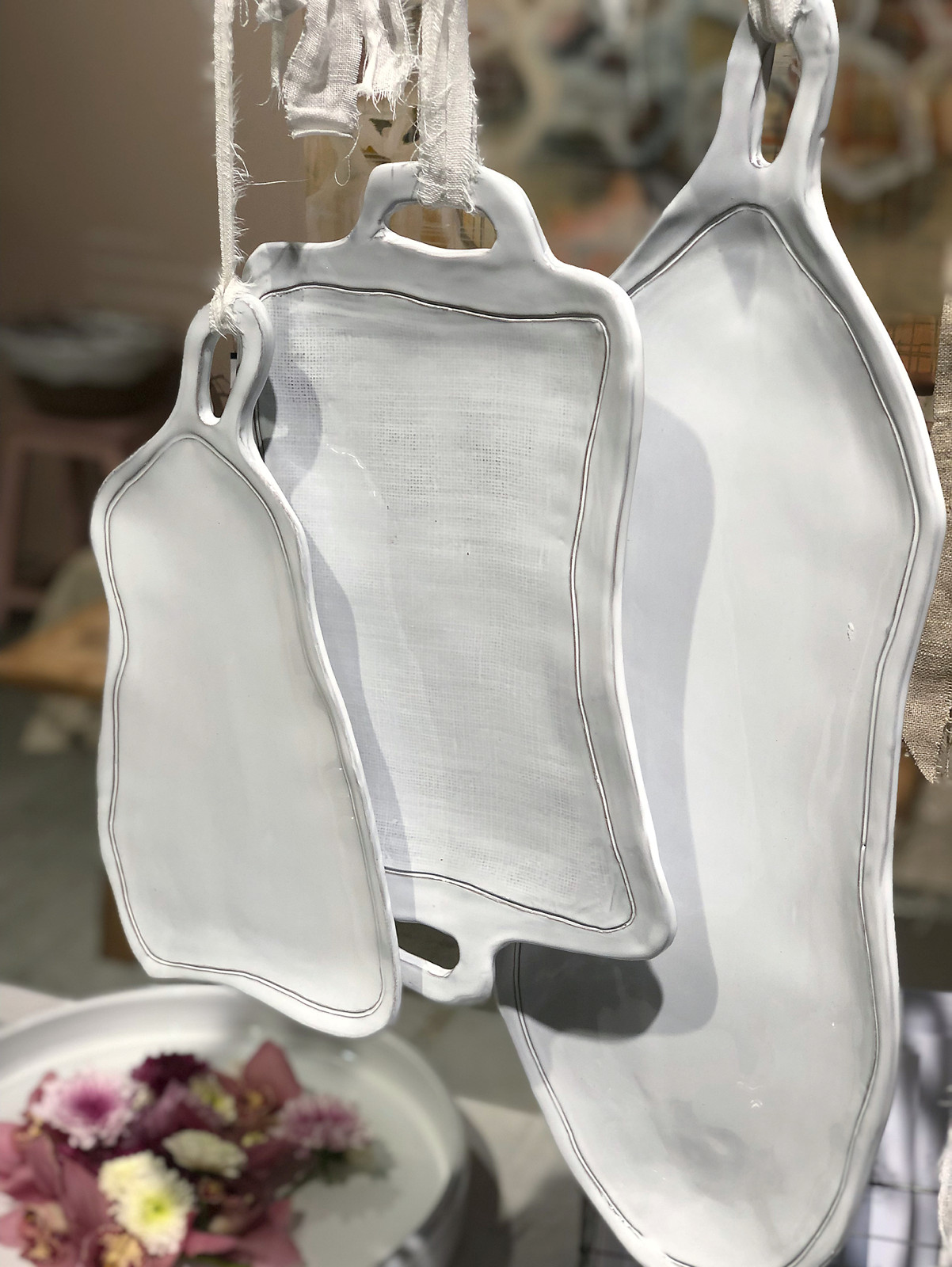 Nella Vita aperitivo fat 37 cm, hvit