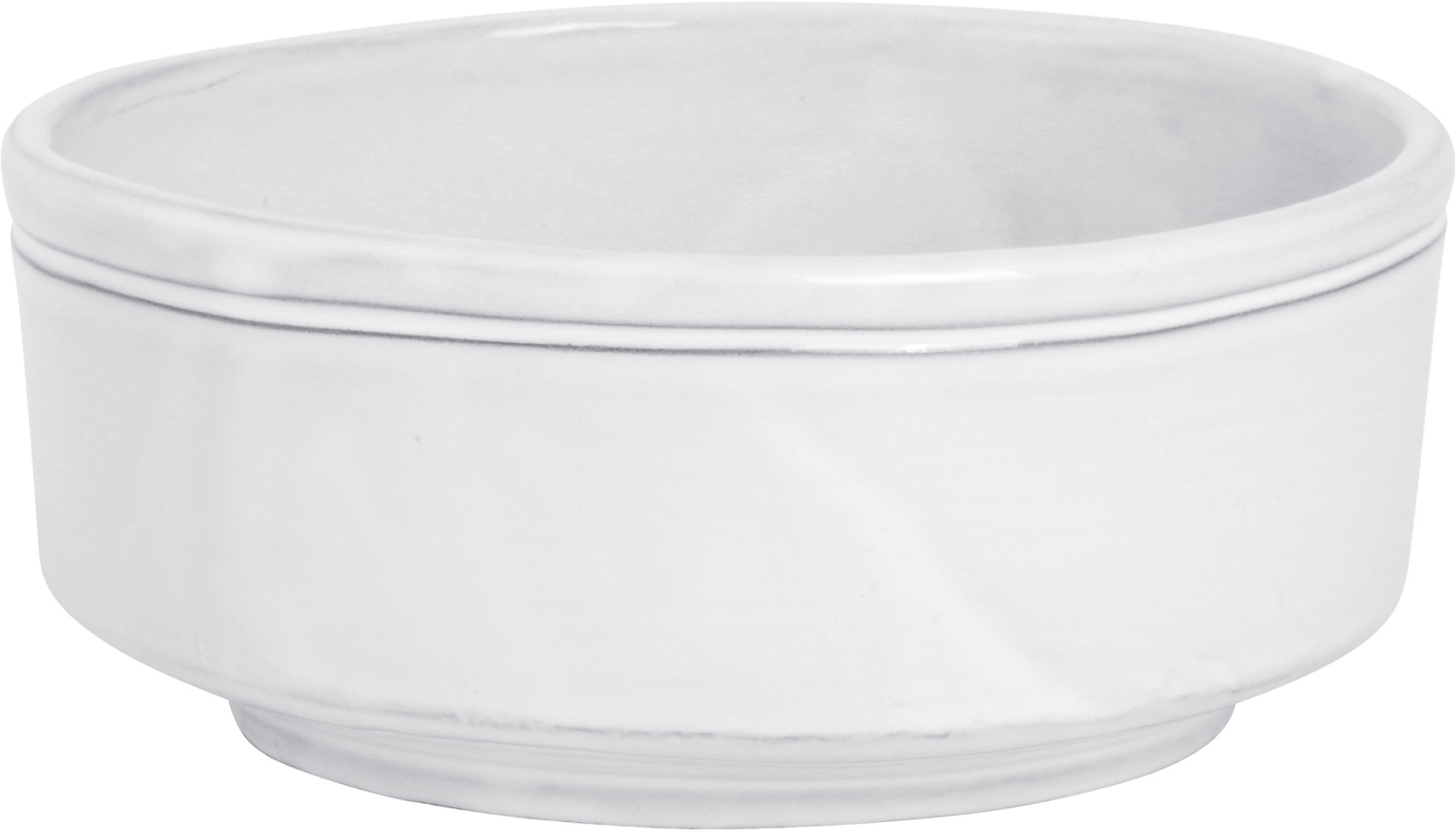 Nella Vita dyp skål 17 cm, hvit