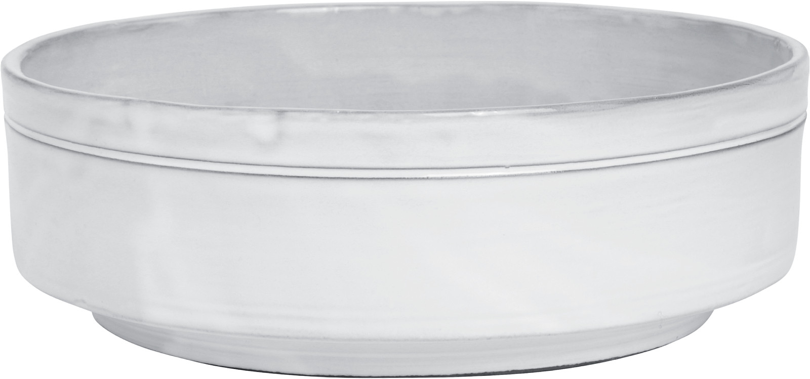 Nella Vita dyp skål 25 cm, hvit