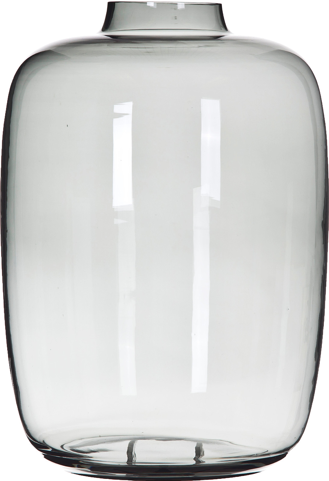 Silia vase grå H35 cm