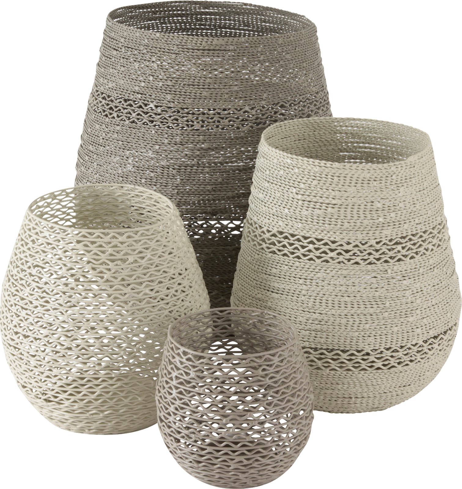 Aina Sollie Steen lyslykt lin lys 16x16cm