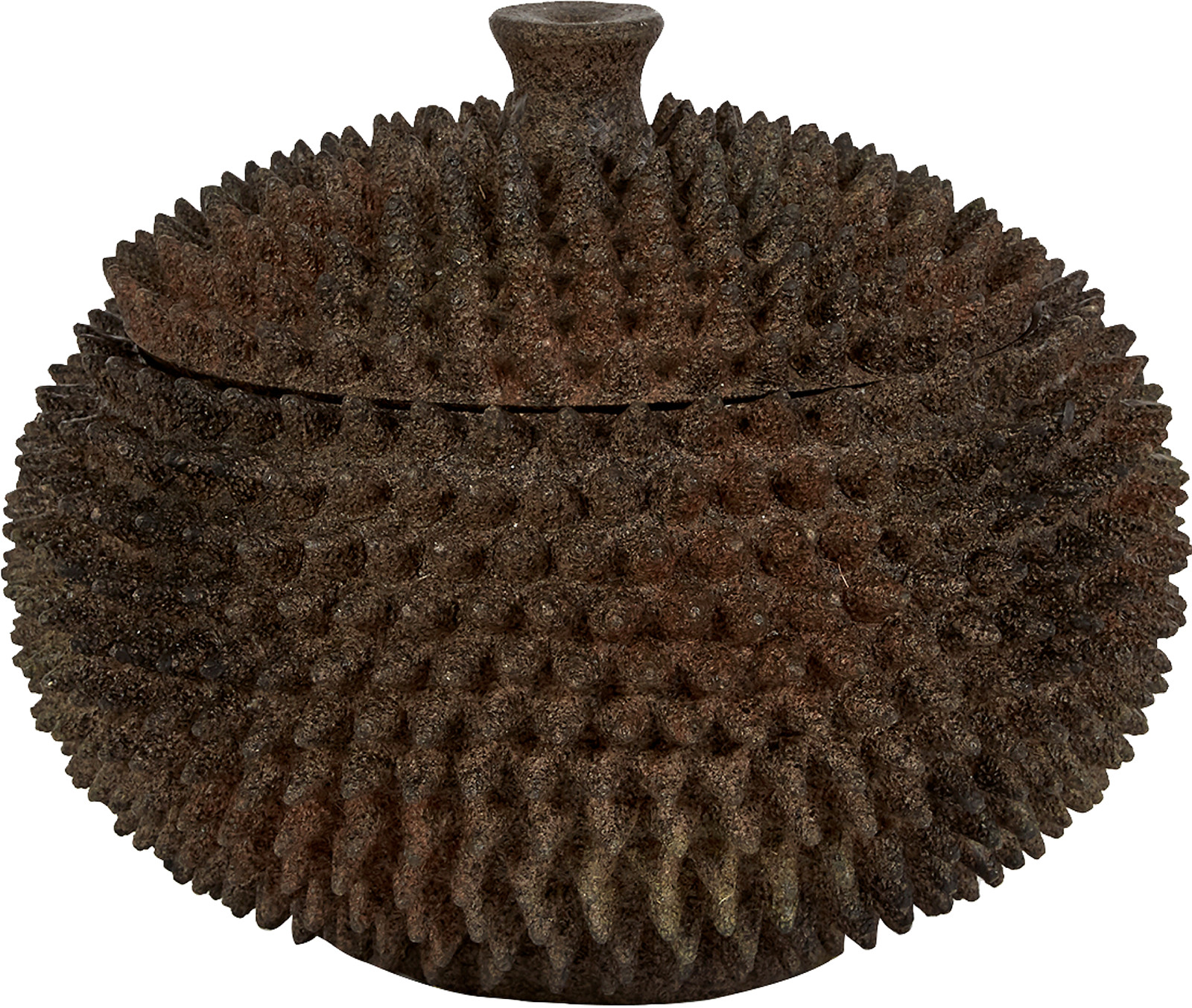 Moline krukke brun H17 cm