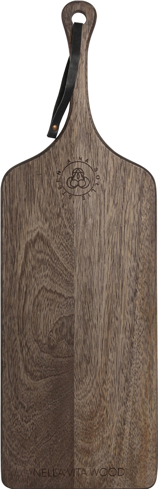 Aina Sollie Steen trefjøl gråfarget, 16x50cm