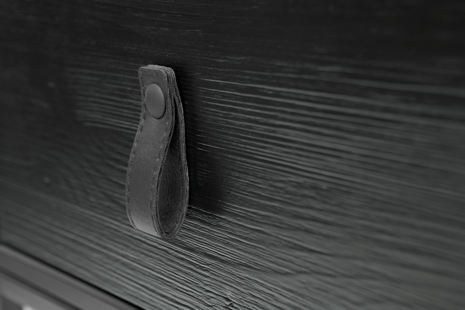 Zola nattbord 1 skuff, sort