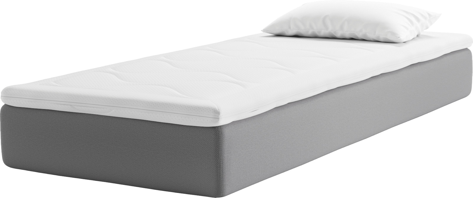 Zenit sengemadrass 90x200 Pure OM. Time Pale grey