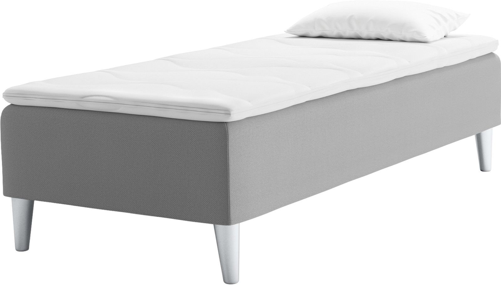 Zenit ramme 90x200, Time Pale grey, Pure El, Cone leg 14 m