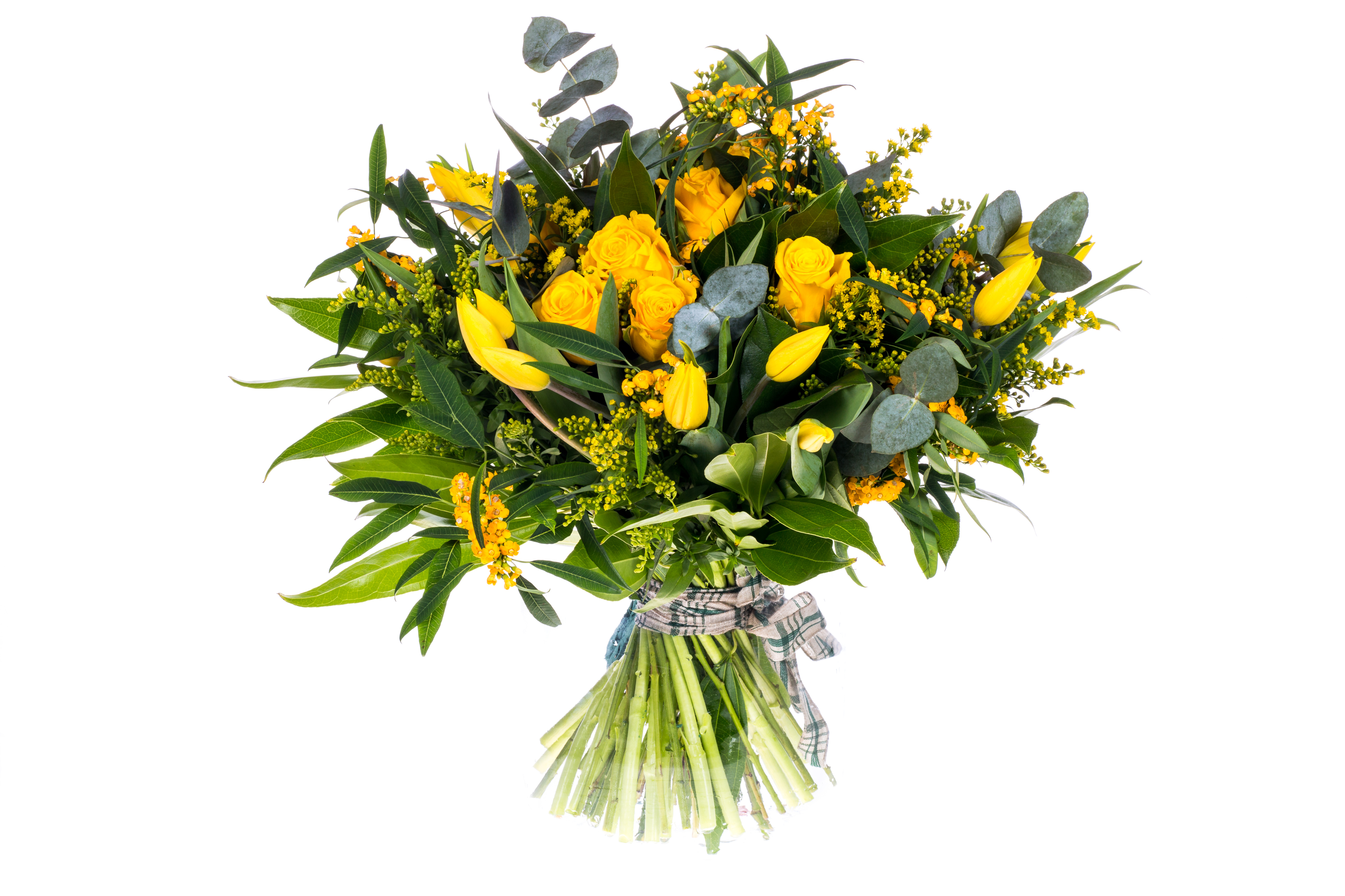 Yellow Hand-Tied Bouquet