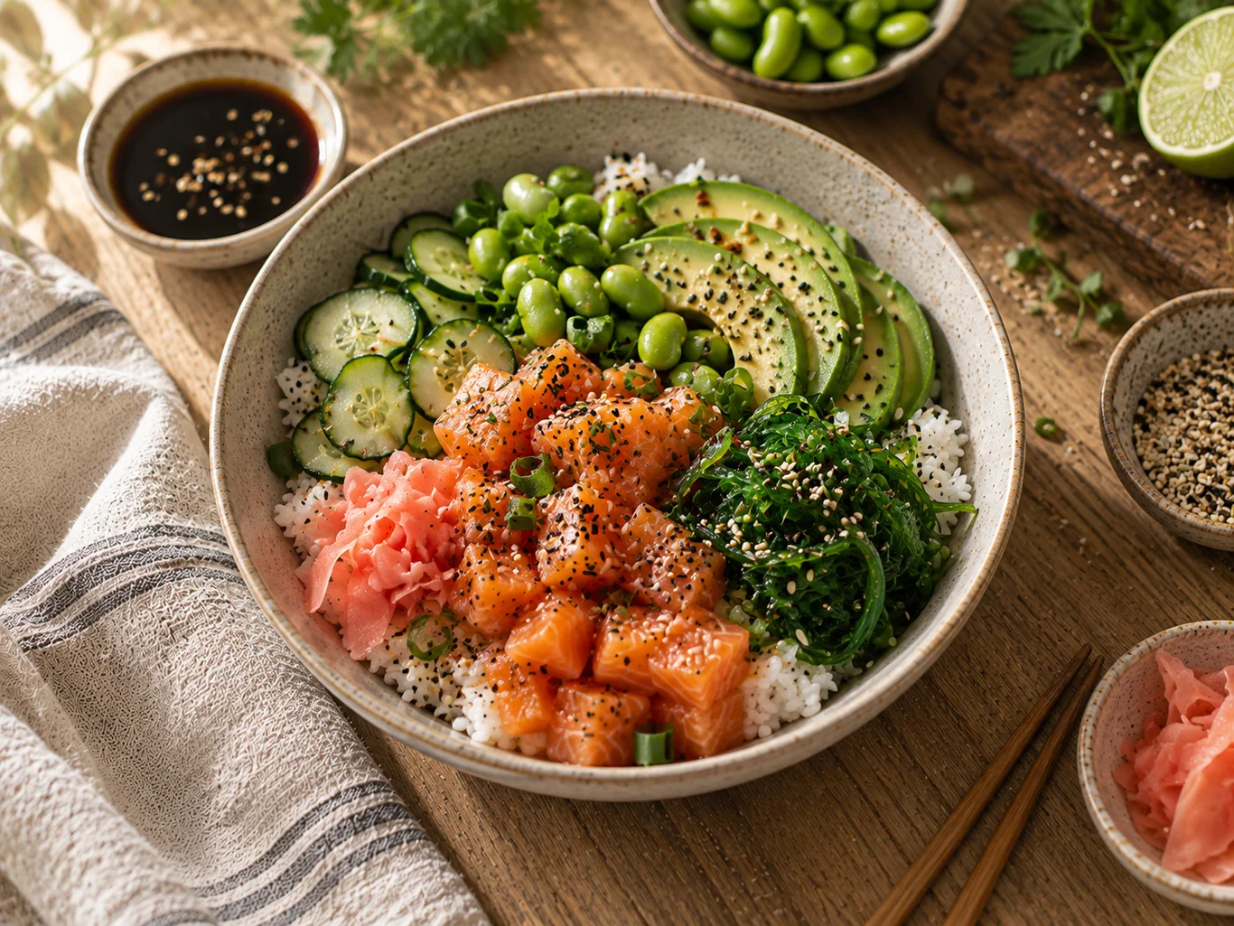 Salmon Poke Bowl
