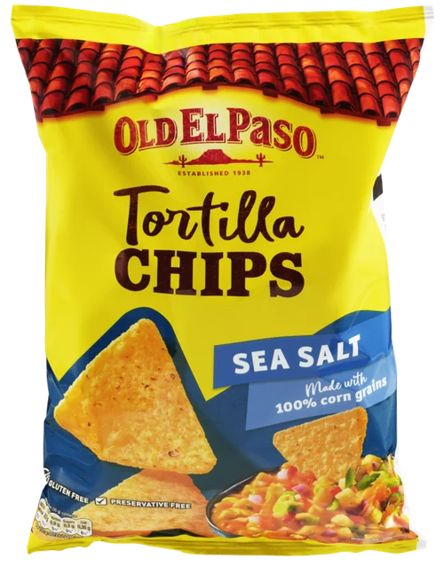 Crunchy Tortilla Chips Seasalt