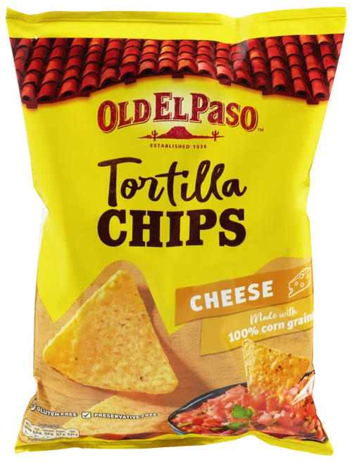 Crunchy Tortilla Chips Cheese