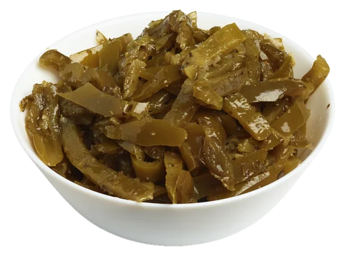 Baked Green Pepper Strips