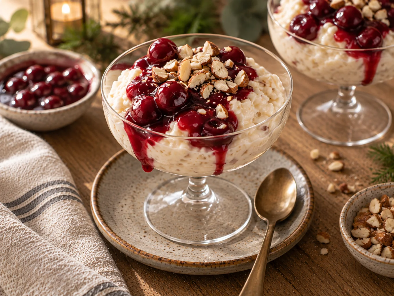 Risalamande with Berry Sauce